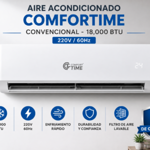 18mil btu convencional comfortime 220