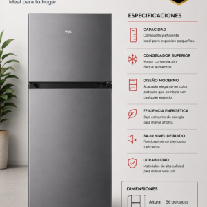 Nevera TCL De 8 pies